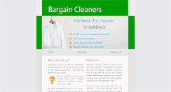 Desktop Screenshot of bargainlubbockllc.com